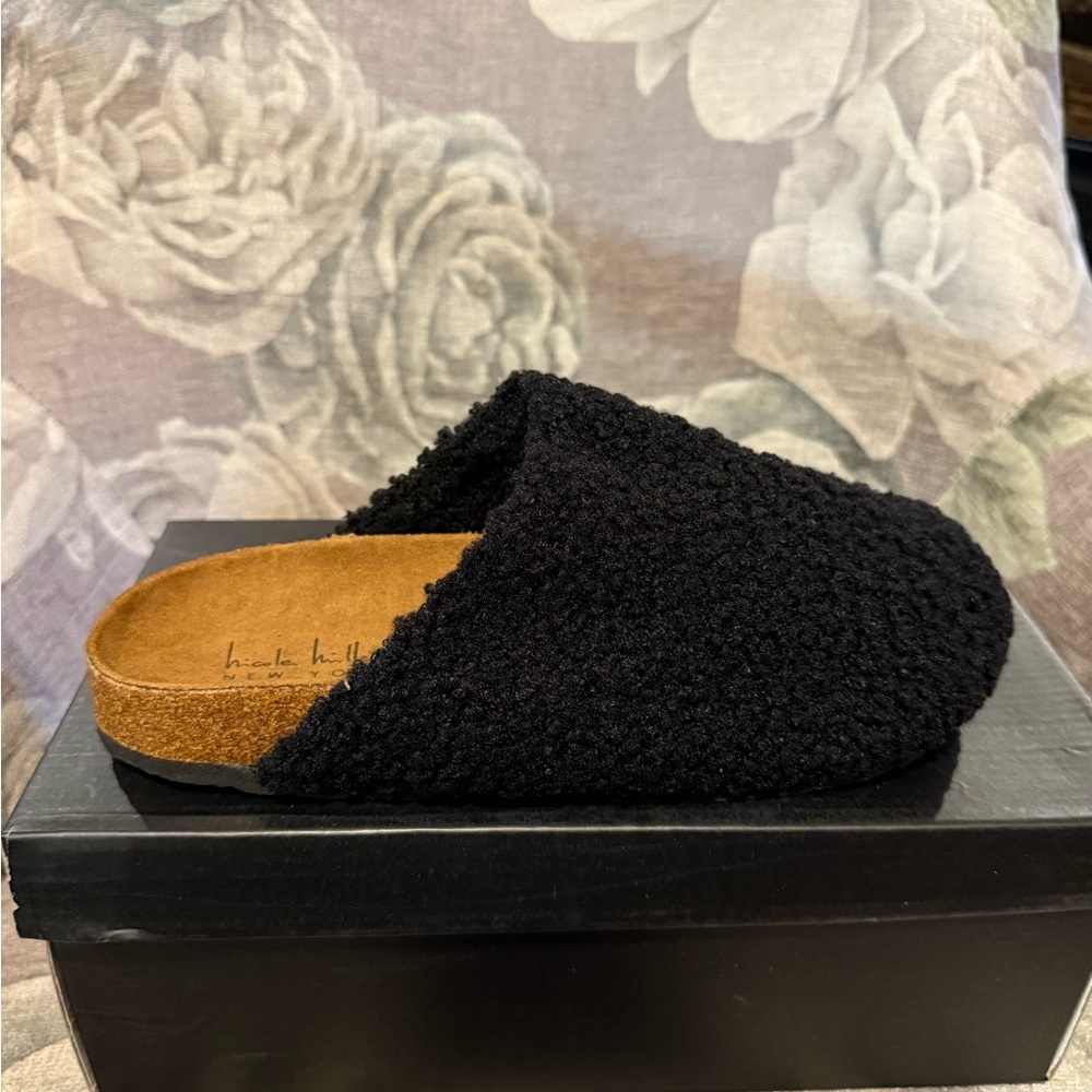 Nicole Miller Black Women's indoor|outdoor Slippers